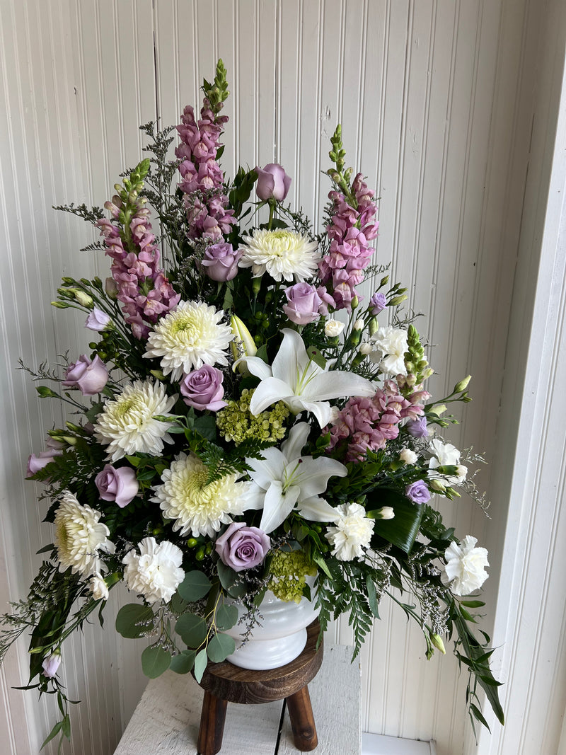 Sweet Memory Funeral Basket