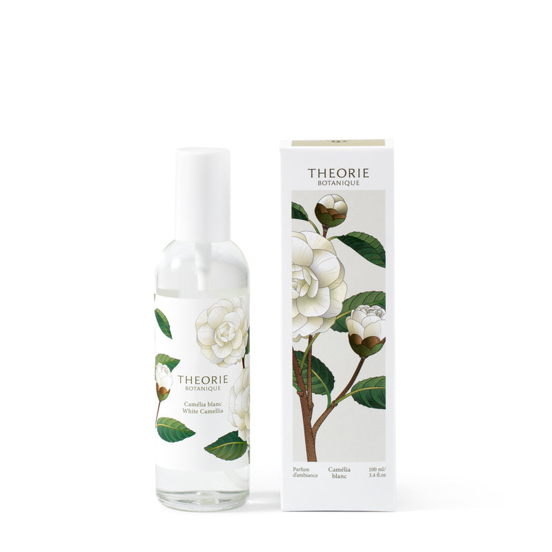 White Camellia room spray from Théorie Botanique