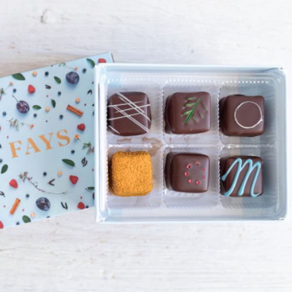 Fine chocolates - Box of 6